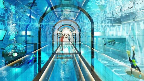 Polscy inżynierowie wyprzedzają budowniczych z Dubaju - najgłębszy basen świata powstaje w Polsce